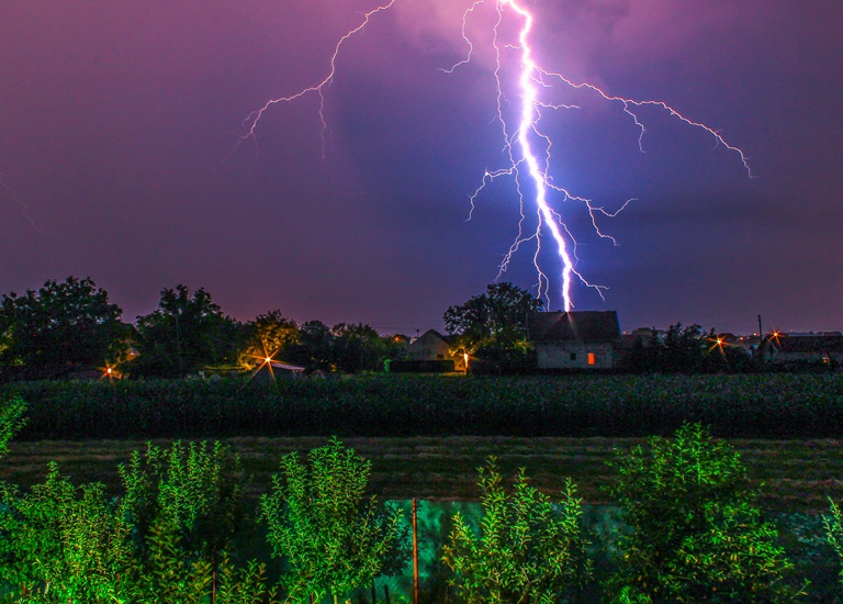 Lightning Damage & Insurance | Youngs Insurance | Ontario